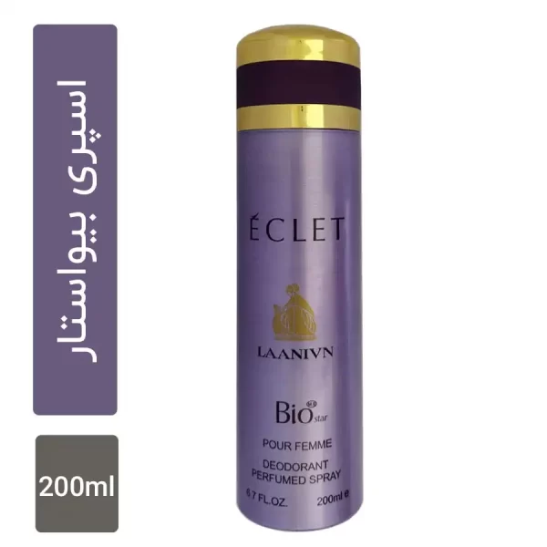 Eclat laanivn Bio Star - اسپری بدن بیو استار اکلت لنوین