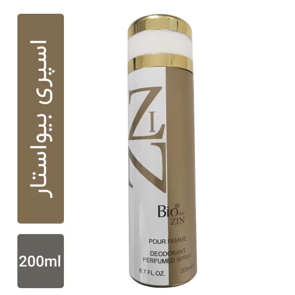 اسپری بدن بیو استار با اسانس زین Bio Star Zin