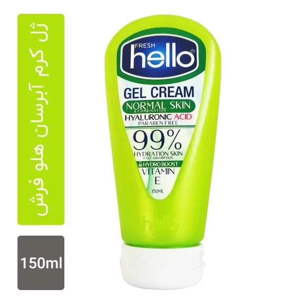 ژل کرم آبرسان هلو فرش مدل NORMAL SKIN حجم 150 میلی لیتر