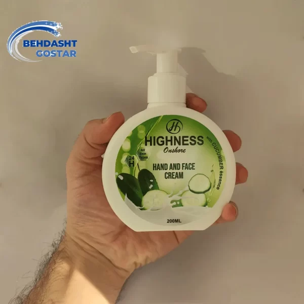 کرم دست و صورت انشور هاینس مدل آبرسان خیار حجم 200 میلی لیتر