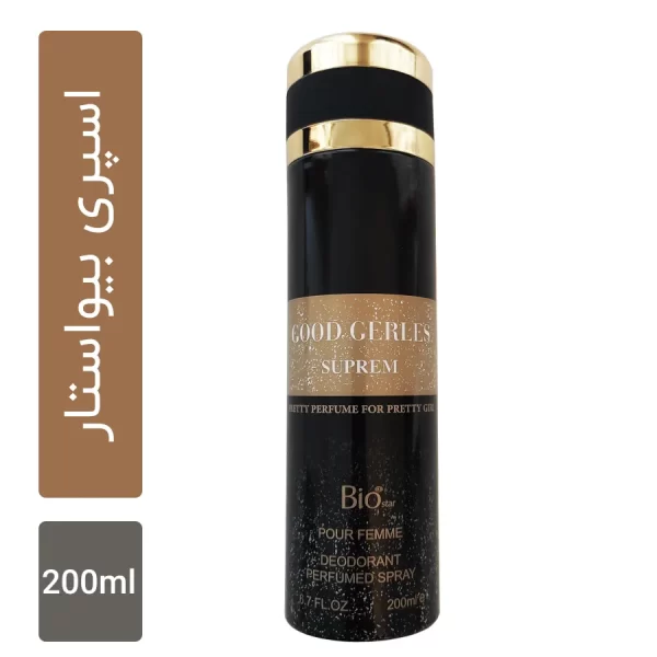 اسپری بدن زنانه بیو استار مدل Bio star Good Gerles
