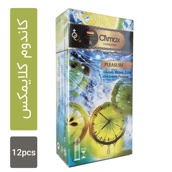 کاندوم کلایمکس مدل Pleasure بسته 12 عددی