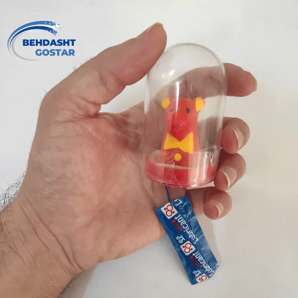 کاندوم فانتزی طرح موش قرمز بسته 1 عددی