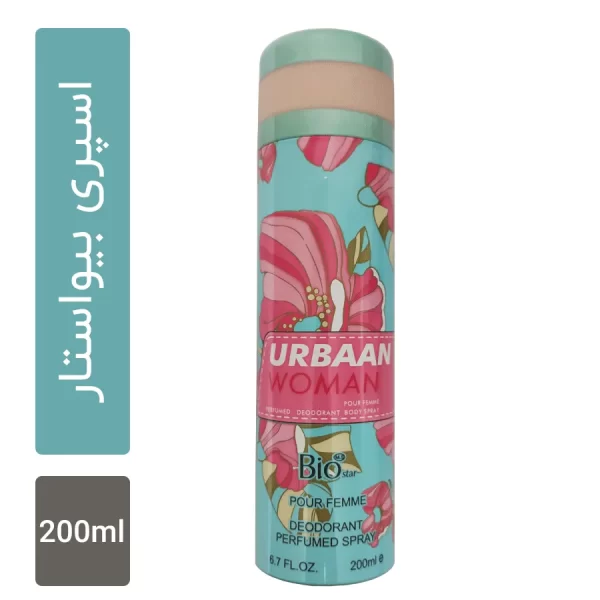 اسپری بدن بیو استار مدل URBAAN