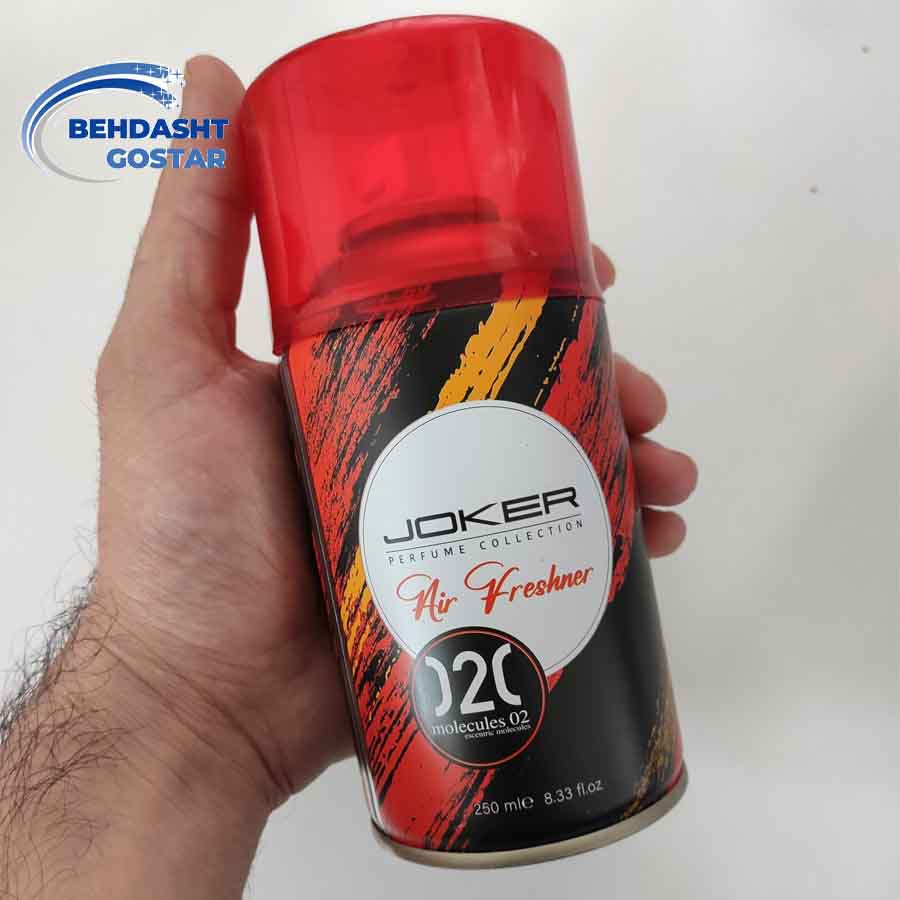 اسپری خوشبوکننده هوا برند جوکر رایحه molecules 02